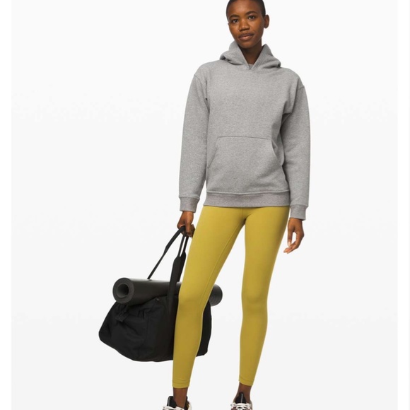 Lululemon All Yours Hoodie in Heathered Core Medium Grey - Picture 2 of 12